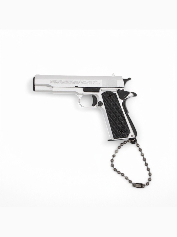 Макет оружия «Сувенирный пистолет Colt 1911», брелок для ключей, 7 см