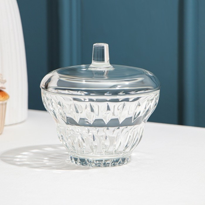 Сахарница Luminarc Iced «Винтаж», 390 мл, стекло