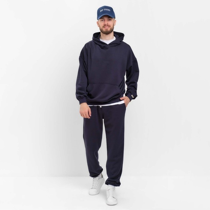 Худи мужское MIST Men's casual р. 48, цвет синий