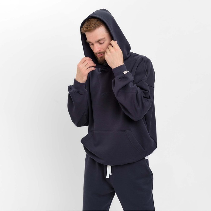 Худи мужское MIST Men's casual р. 48, цвет синий