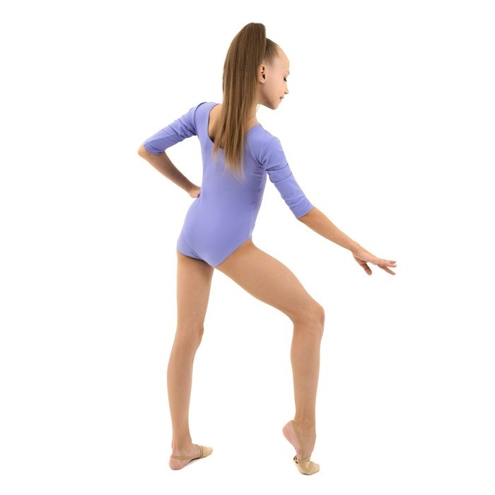 Купальник для гимнастики и танцев Grace Dance, р. 40, цвет сирень