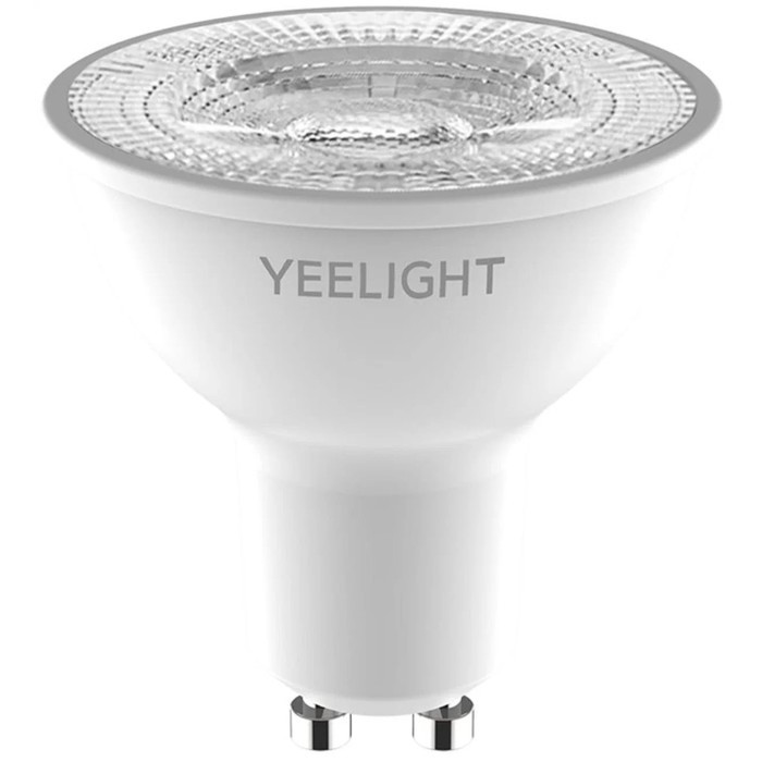 Умная лампочка Yeelight GU10 Smart bulb W1(Dimmable) (YGYC0120005WTEU), 4.8 Вт, 350 лм, упаковка - 4 шт.