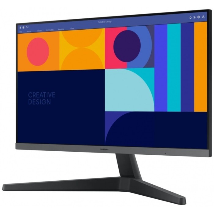 Монитор SAMSUNG LS24C330GAIXCI, 23.8", IPS, 1920×1080, 100Гц, 1 мс, HDMI, DP, чёрный