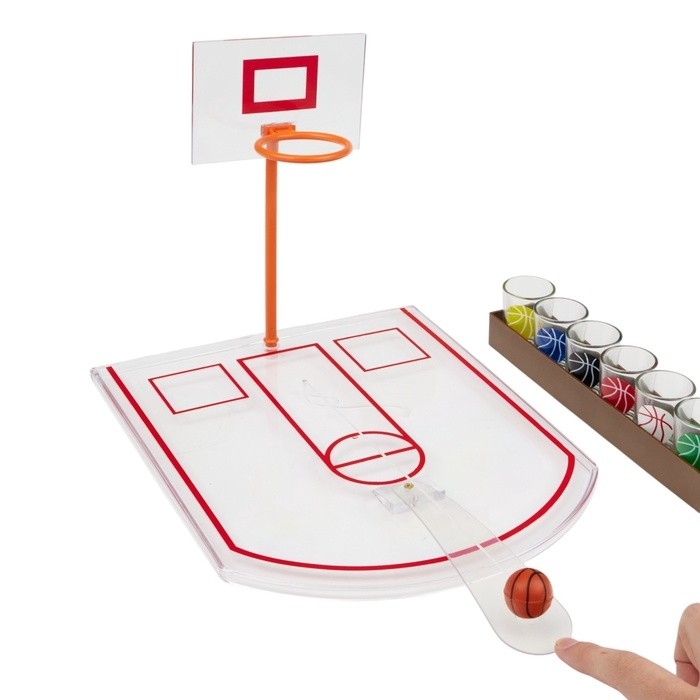 Игра "Пьяный баскетбол", 6 стопок, 30 х 22 см
