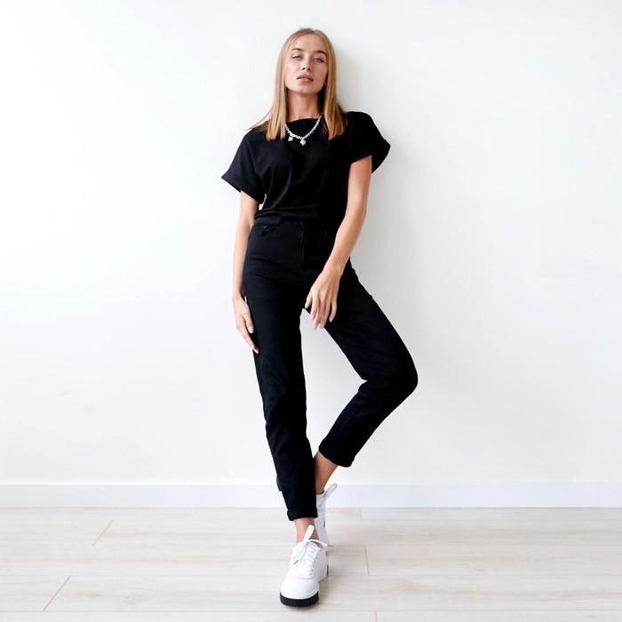 Футболка MIST basic, 40-42, чёрный
