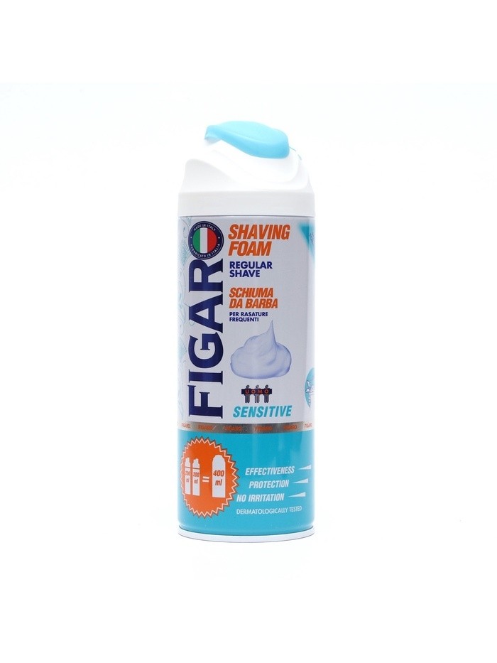 Пена для бритья FIGARO UOMO, для чувствительной кожи, 400 мл
