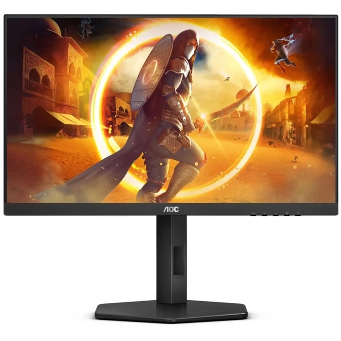 Монитор AOC Gaming 24G4X, 23.8", IPS, 1920×1080, 180Гц, 1 мс, DP, HDMI, чёрный