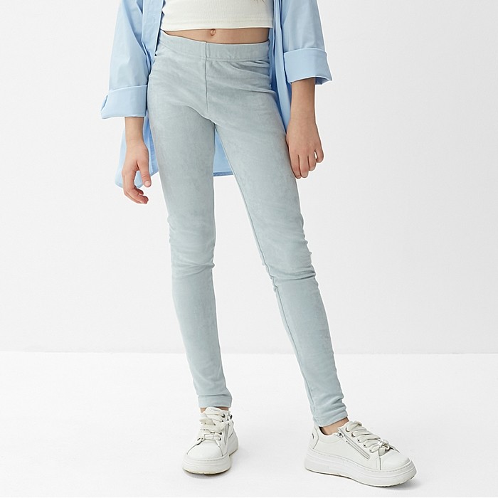 Легинсы для девочки MINAKU: Casual Collection KIDS, голубые