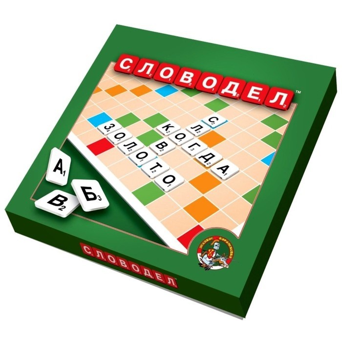 Настольная игра «Словодел», 2-4 игрока, 7+