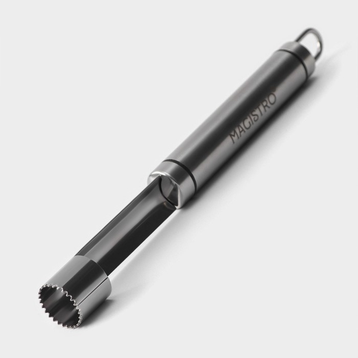 Нож для сердцевины Magistro Solid, 20.5×2 см, серебристый