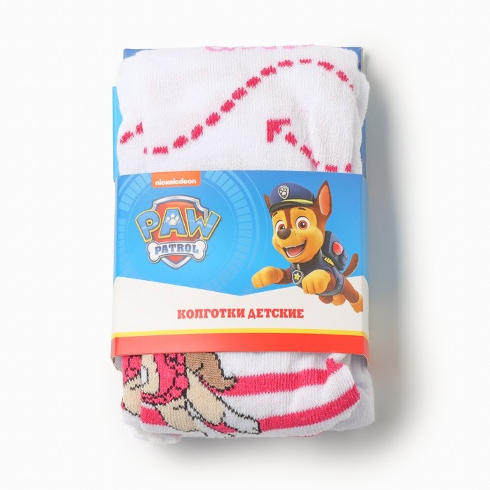 Колготки PAW PATROL «Скай», цвет белый, рост 98-104 см