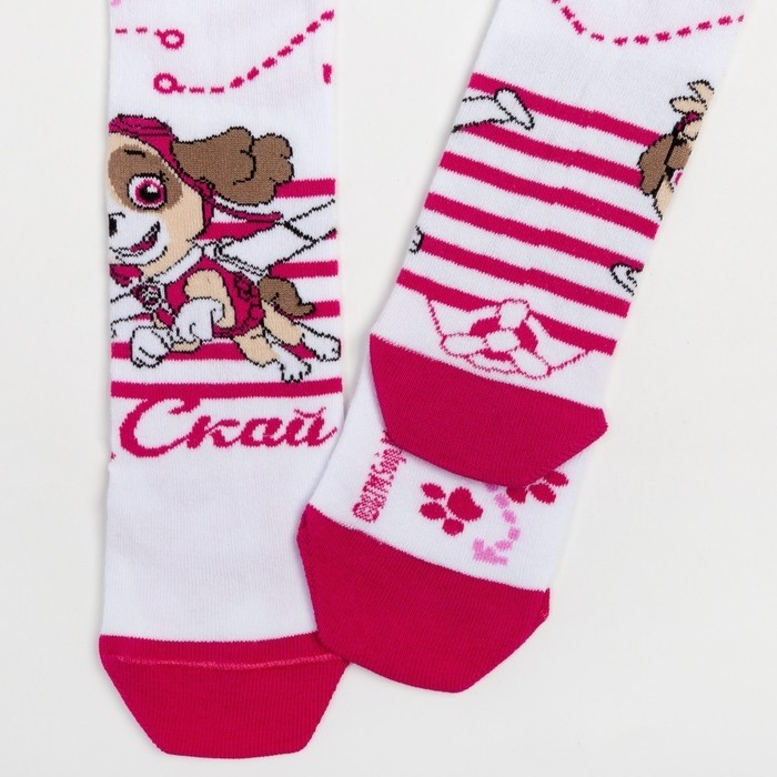 Колготки PAW PATROL «Скай», цвет белый, рост 98-104 см