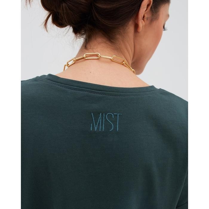 Футболка MIST basic, 40-42, зеленый