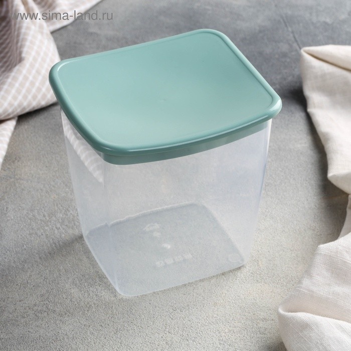 Ёмкость для сыпучих продуктов, 1 л, пластик, МИКС (Цена за 2 шт.)