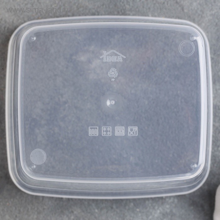 Ёмкость для сыпучих продуктов, 1 л, пластик, МИКС (Цена за 2 шт.)