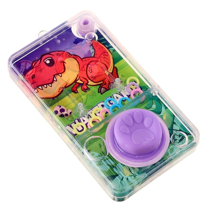 Водная игра с колечками «Динозавры», МИКС
