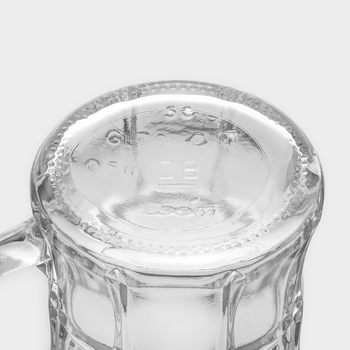 Пивная кружка «Прозрачная», 500 мл (Цена за 16 шт.)