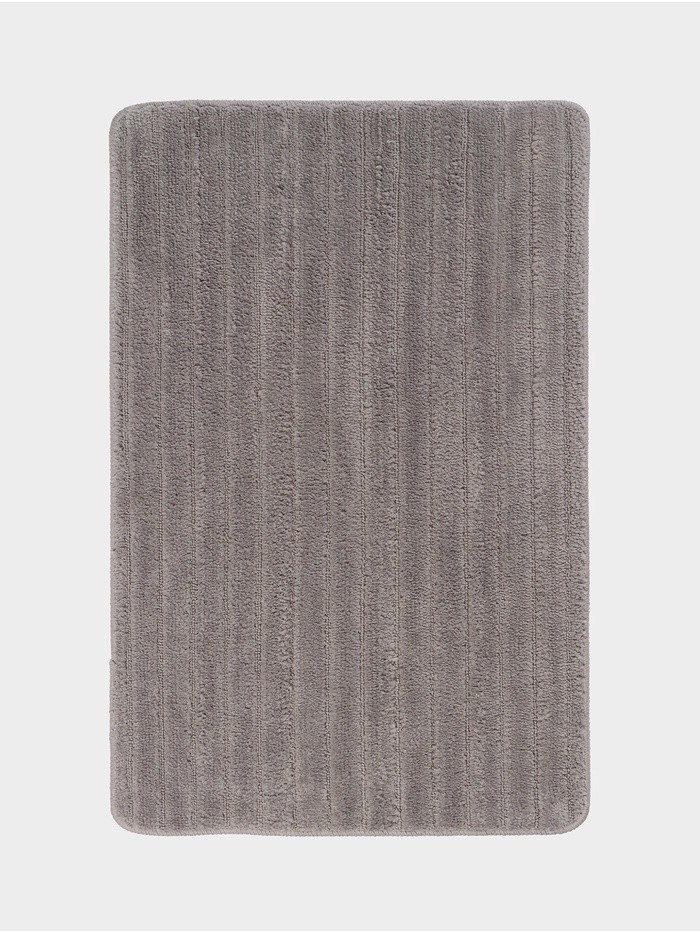 Коврик Savanna, 50×80 см, ворс 1 см, микрофибра, серый