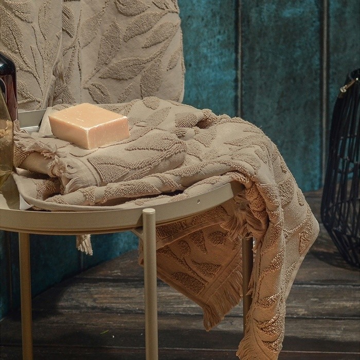 Полотенце махровое SL HOME: Boho "Саббиа" 100х180 см, 100% хлопок, 520 г/м2