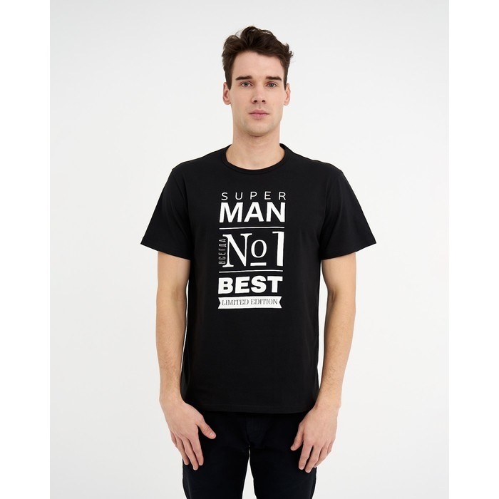 Футболка мужская KAFTAN "Man", чёрный