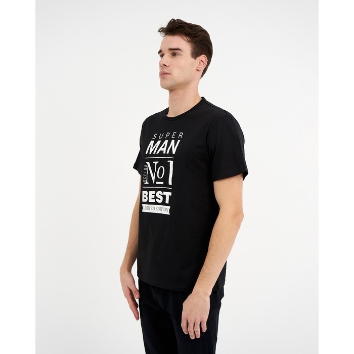 Футболка мужская KAFTAN "Man", чёрный