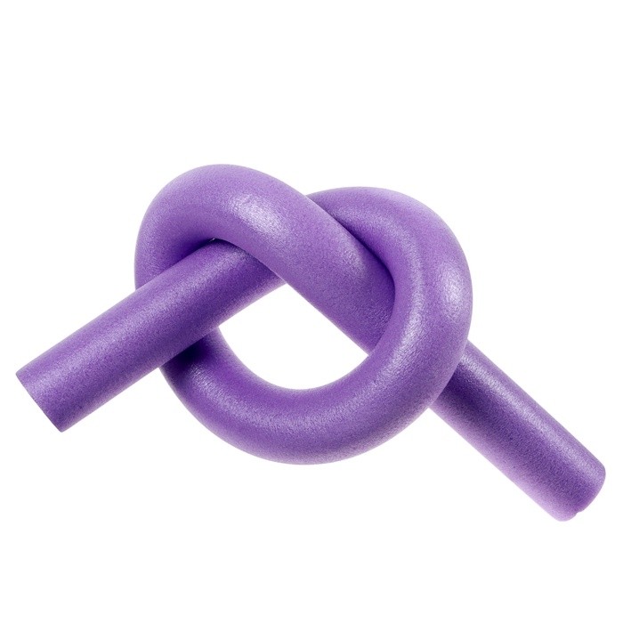 Аквапалка для аквааэробики ONLYTOP, d=6,5 см, цвет фиолетовый
