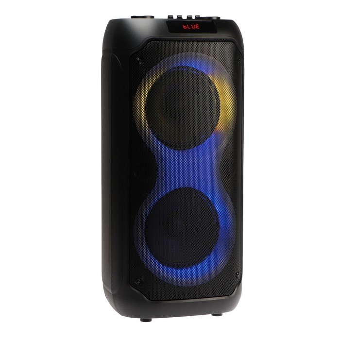 Портативная колонка Eltronic Wave 500, 50 Вт, 3600 мАч, FM, BT, microSD, AUX, TWS, подсветка
