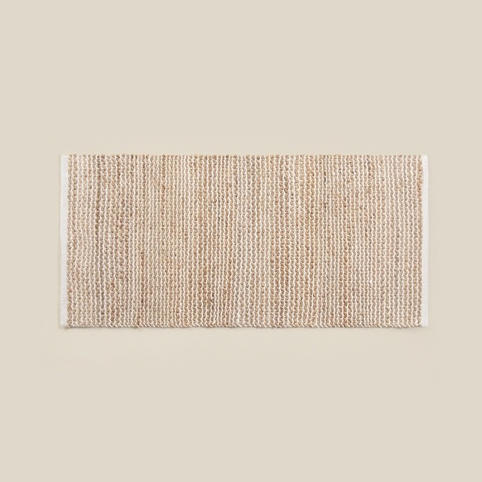 Ковер SL Home 120*180см, 40%хлопок/ 60% джут, 2000 гр/м2