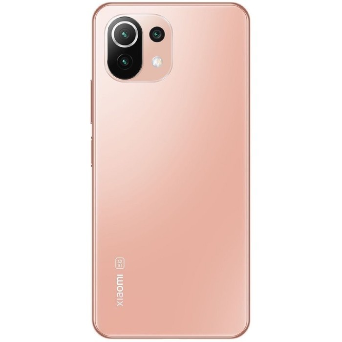 Смартфон Xiaomi Mi 11 Lite 5G NE RU, 6.55", Amoled, 8Гб, 128Гб, 64Мп, 4250мАч, NFC, розовый