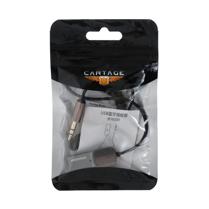 Адаптер для автомобиля Сartage, Mini Jack 3.5 мм, 1 м