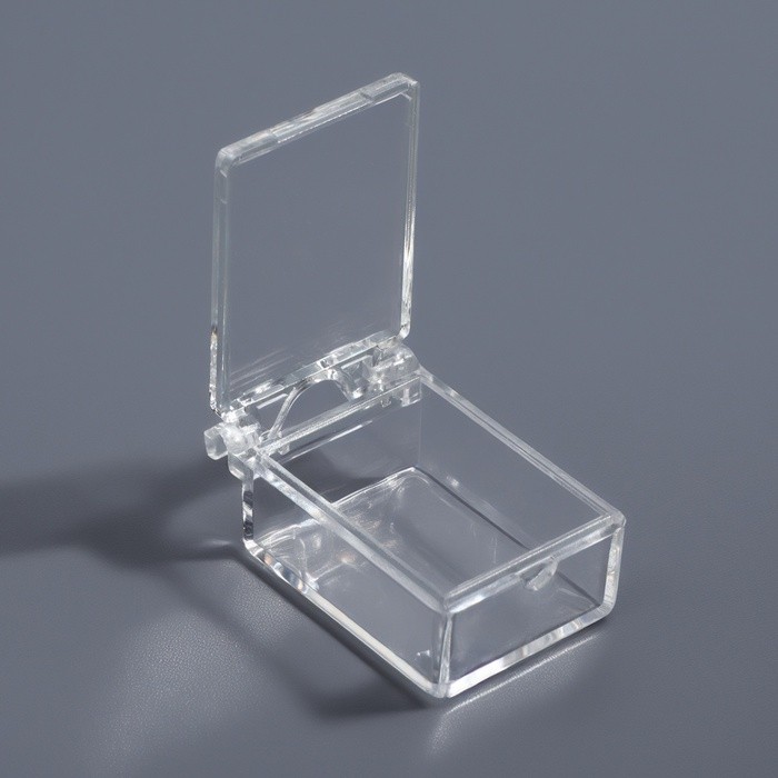 Органайзер для хранения мелочей, 20 ячеек, 14.5×12.5×1.7 см, прозрачный