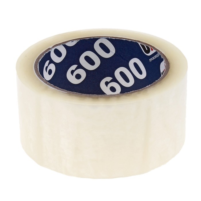 Клейкая лента UNIBOB 48 мм*66 м, 45 мкм, прозрачная (Цена за 6 шт.)