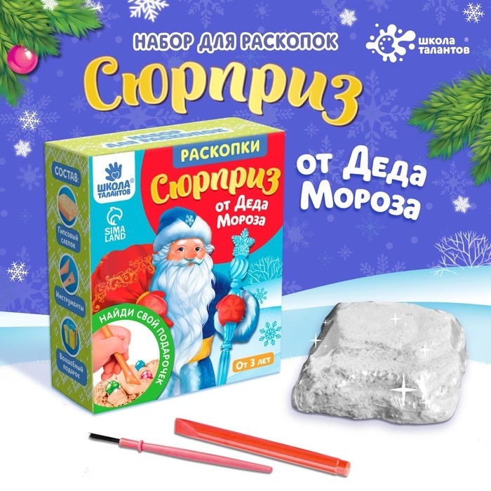Раскопки «Сюрприз от Деда Мороза»