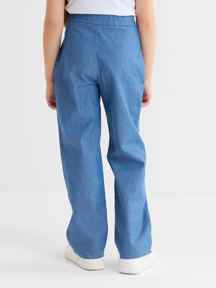 Джинсы для девочки MINAKU: Jeans collection, цвет голубой