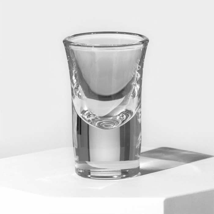 Набор стопок, стеклянный, d=4.5 см, h=7.2 см, 35 мл, 6 шт
