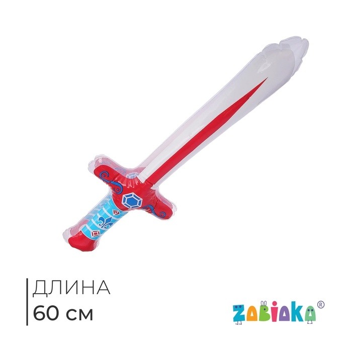 Игрушка надувная «Меч с узором», 60 см, МИКС