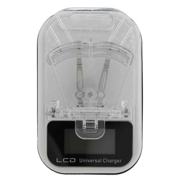 Сетевое зарядное устройство UC-21, дисплей, универсальное для съемных батарей
