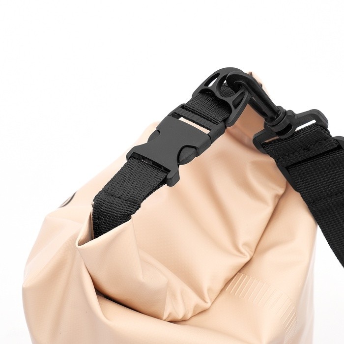 Гермомешок туристический maclay, 20 л, 500D, бежевый