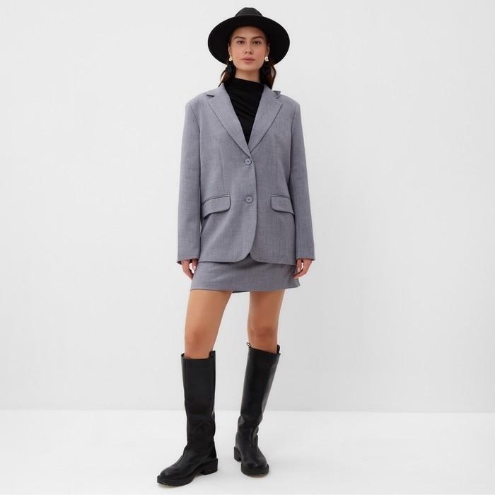 Пиджак женский MIST, р.L-XL, серый