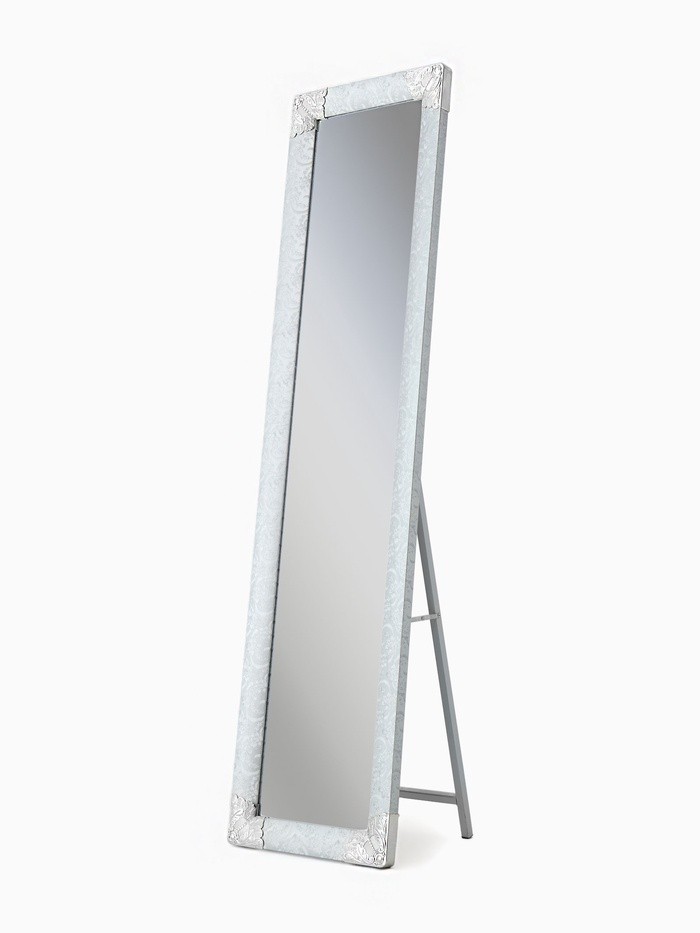 Зеркало интерьерное напольное TAKE IT EASY, в полный рост, 40×160 см, серебряное