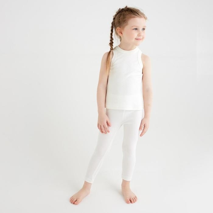 Леггинсы детские MINAKU: Home collection kids цвет экрю