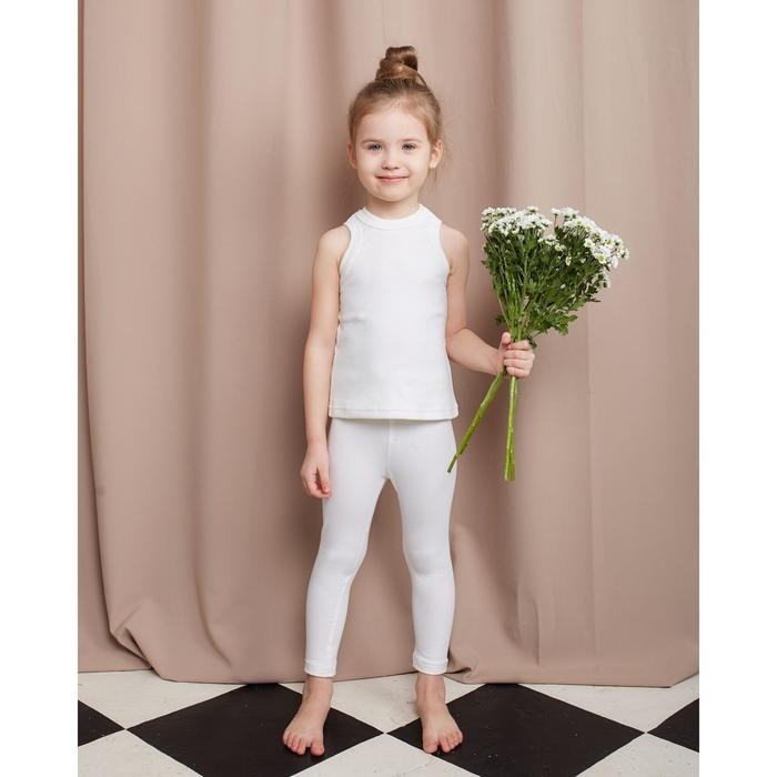 Леггинсы детские MINAKU: Home collection kids цвет экрю