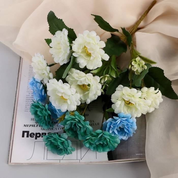 Букет «Пеларгония пышная», 5×29 см, МИКС (Цена за 2 шт.)