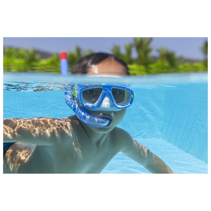 Набор для плавания Bestway Fun 24018, маска, трубка, от 3 лет, МИКС