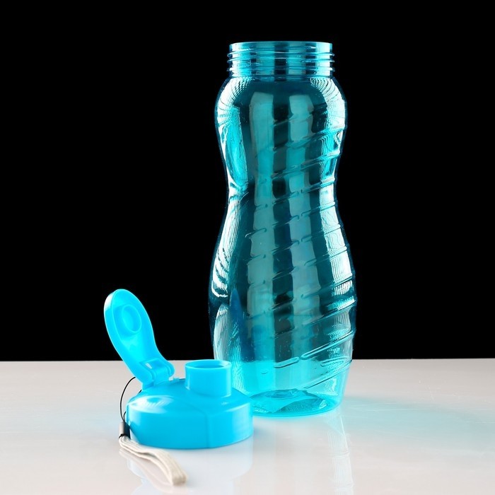 Бутылка для воды, 1 л, 25 х 9 см,  микс