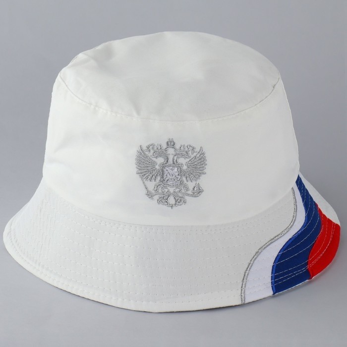 Панама «Россия», белая, р-р 56
