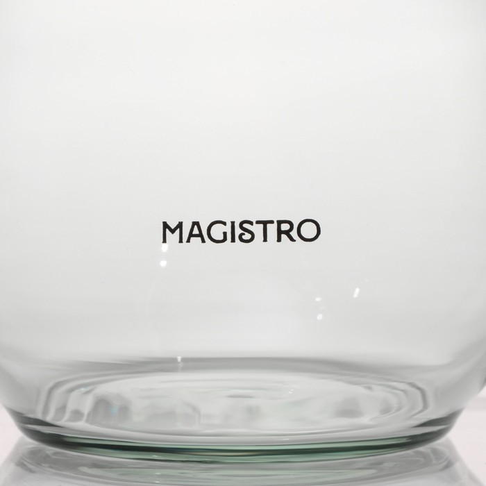 Заварочный чайник Magistro «Мехико», 350 мл, пластиковое сито, стекло