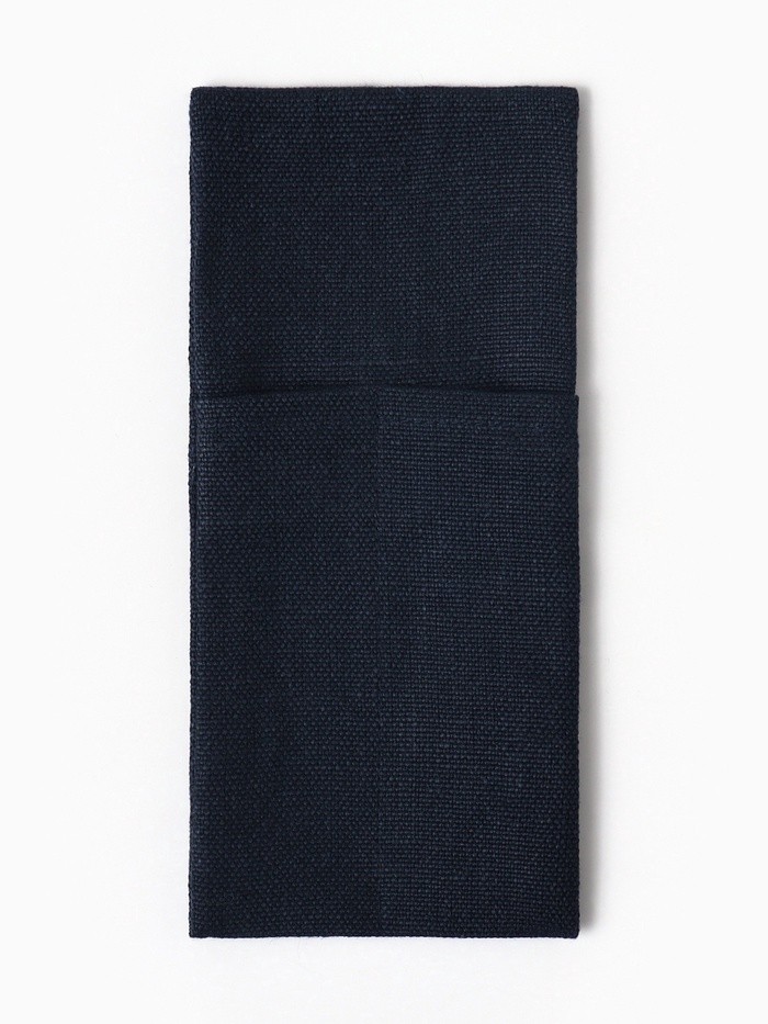 Набор конвертов для приборов Home collection blue-2 шт., 22×10 см, 100% лён