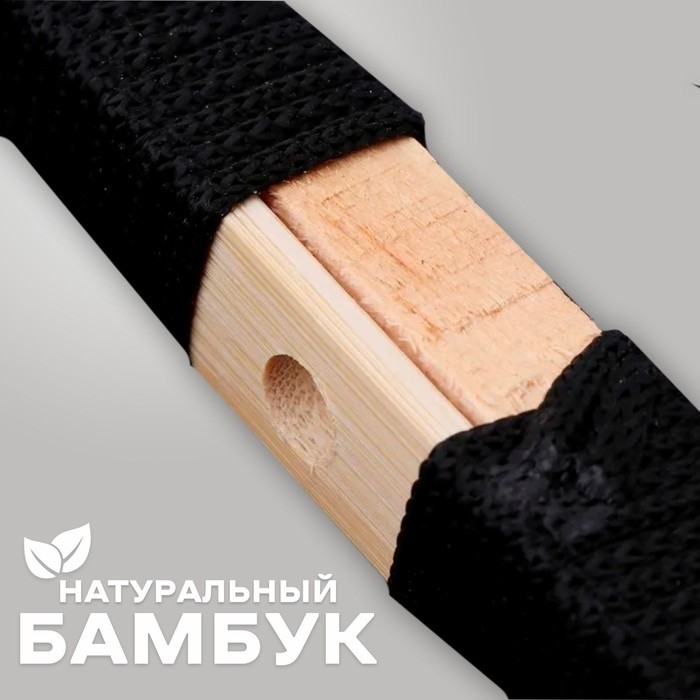 Детское оружие деревянное «Лук», средний, 3 стрелы, колчан