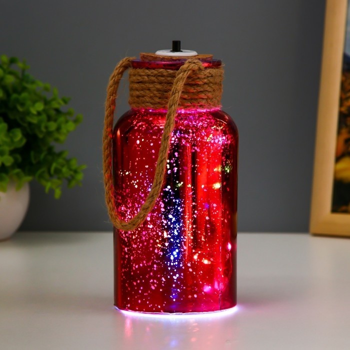 Фигурка светящаяся RISALUX «Ласси», LED-ночник, от батареек, жёлтый, 8×8×17 см